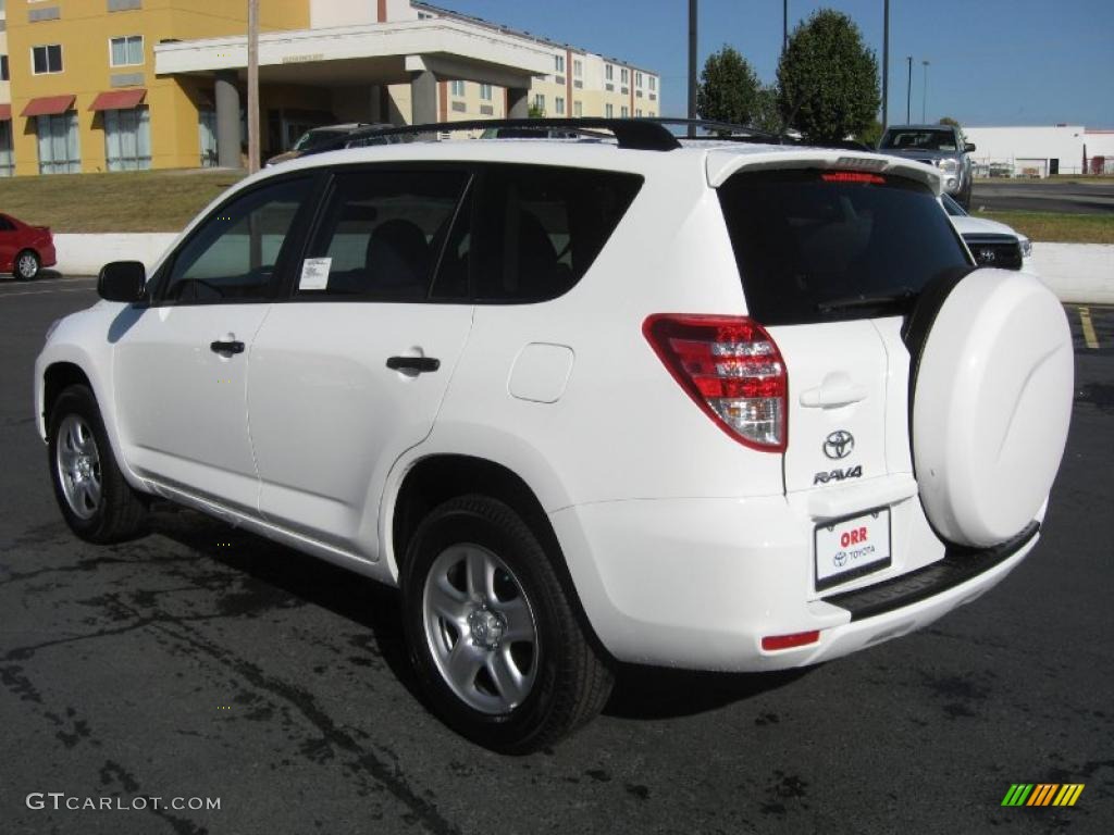 2011 RAV4 I4 - Super White / Ash photo #4