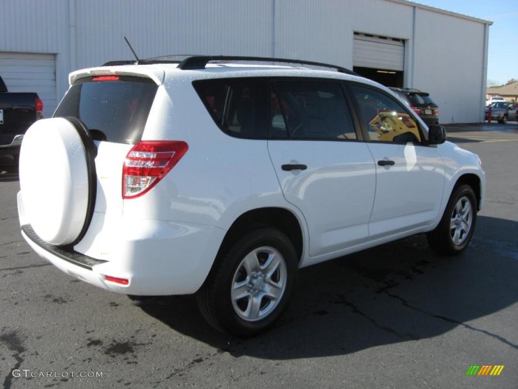 2011 RAV4 I4 - Super White / Ash photo #6