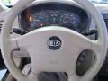 2006 Kia Optima Beige Interior Steering Wheel Photo