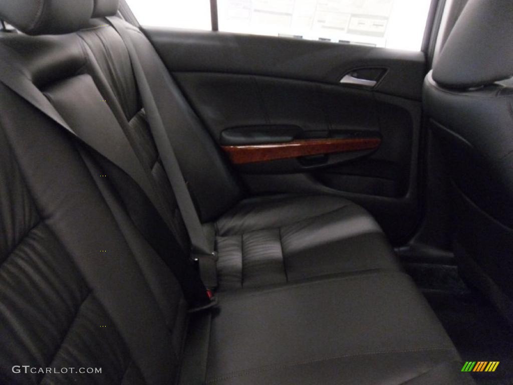 Black Interior 2011 Honda Accord EX-L Sedan Photo #38709363