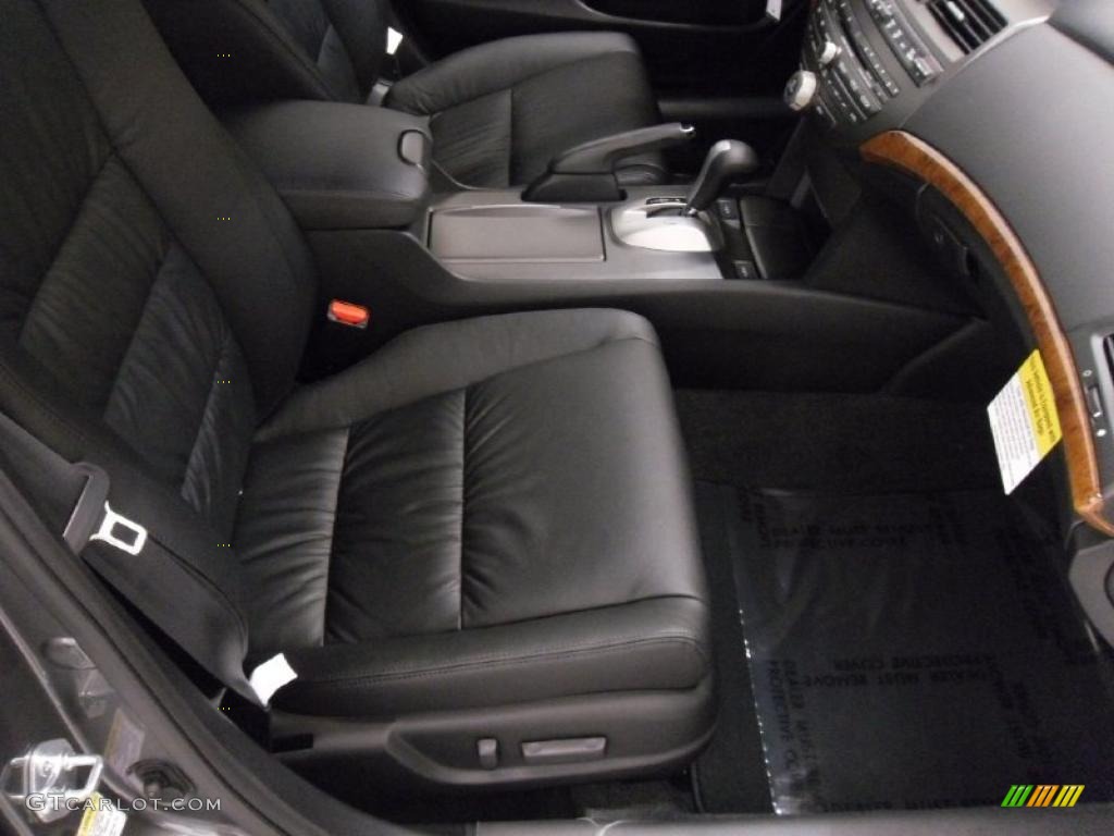 Black Interior 2011 Honda Accord EX-L Sedan Photo #38709379