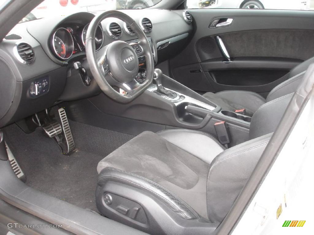 Black Interior 2008 Audi TT 2.0T Coupe Photo #38709699