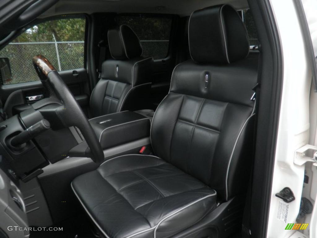 Ebony/Dove Grey Interior 2007 Lincoln Mark LT SuperCrew 4x4 Photo #38709719