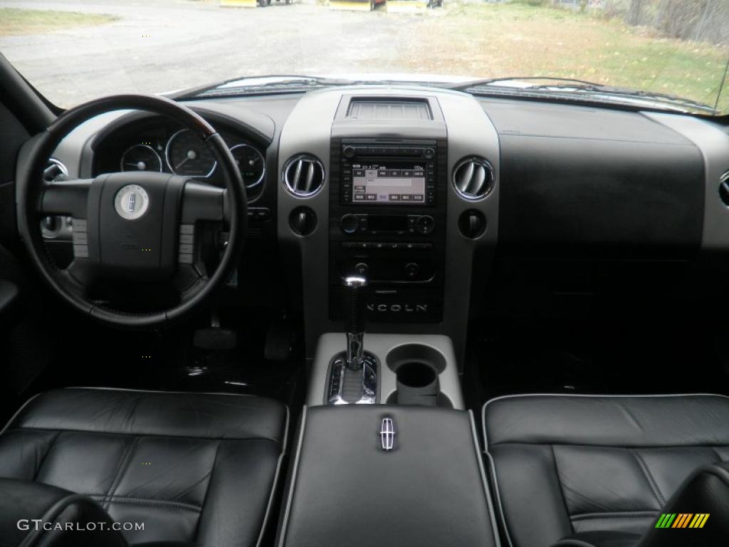 Ebony/Dove Grey Interior 2007 Lincoln Mark LT SuperCrew 4x4 Photo #38709747