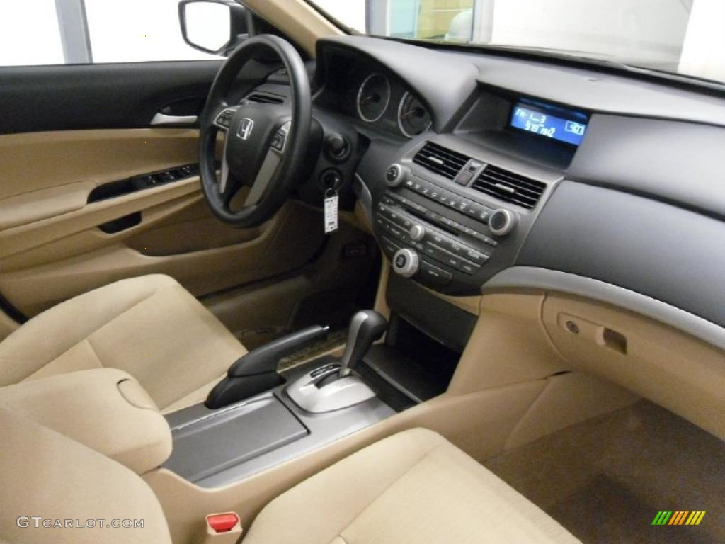 2011 Honda Accord LX-P Sedan Ivory Dashboard Photo #38709879