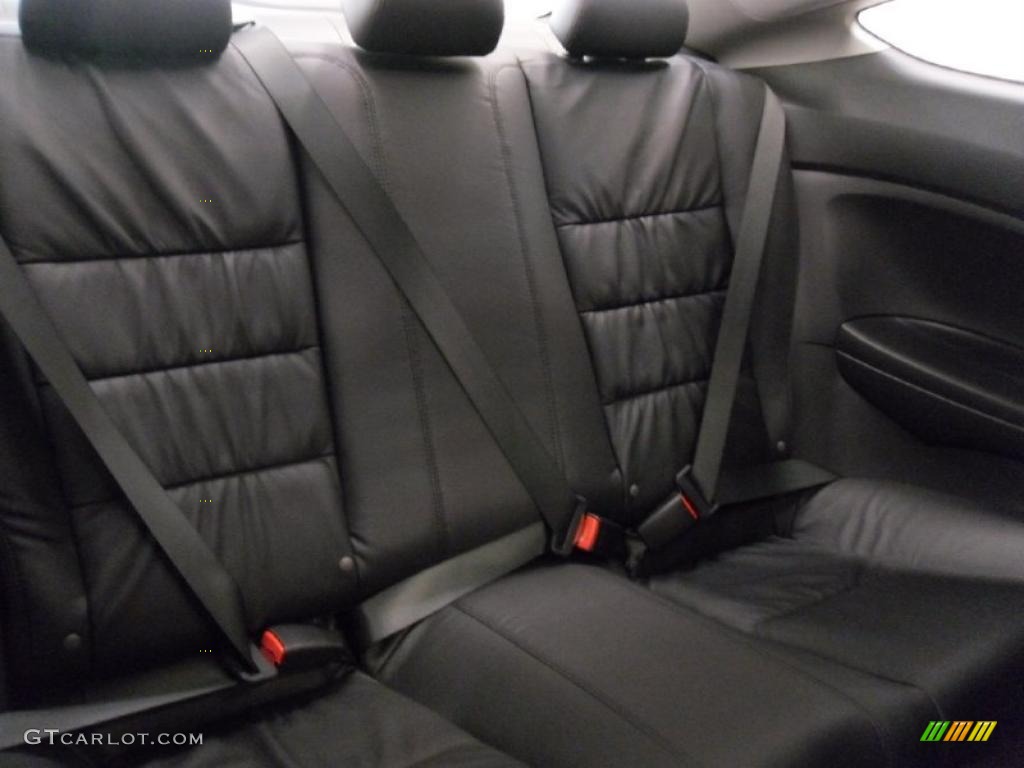 Black Interior 2011 Honda Accord EX-L Coupe Photo #38710235