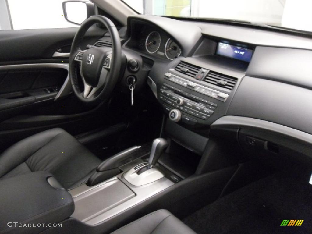 2011 Honda Accord EX-L Coupe Black Dashboard Photo #38710263