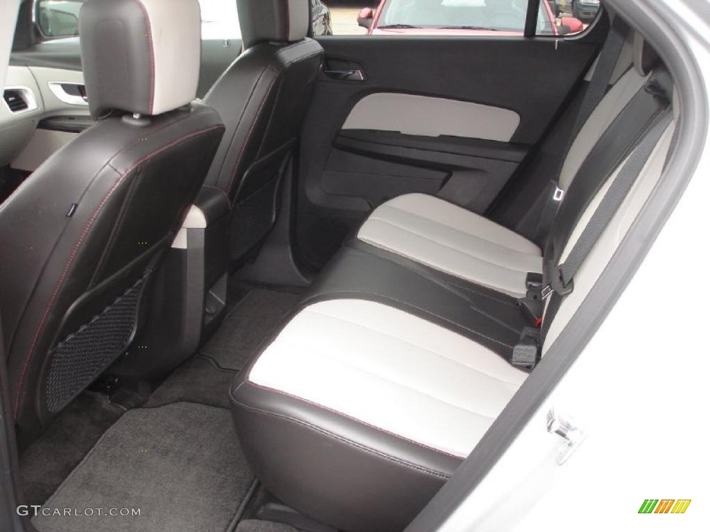 Jet Black/Light Titanium Interior 2010 Chevrolet Equinox LTZ AWD Photo #38711071