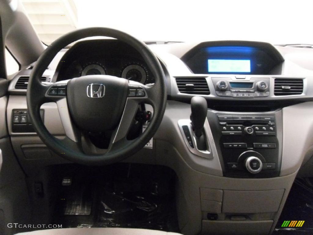 2011 Honda Odyssey EX Gray Dashboard Photo #38711187