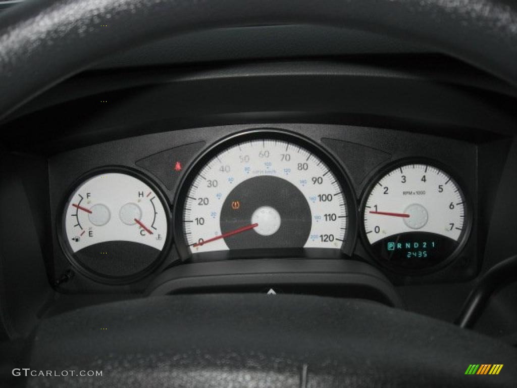 2010 Dodge Dakota Big Horn Extended Cab Gauges Photos