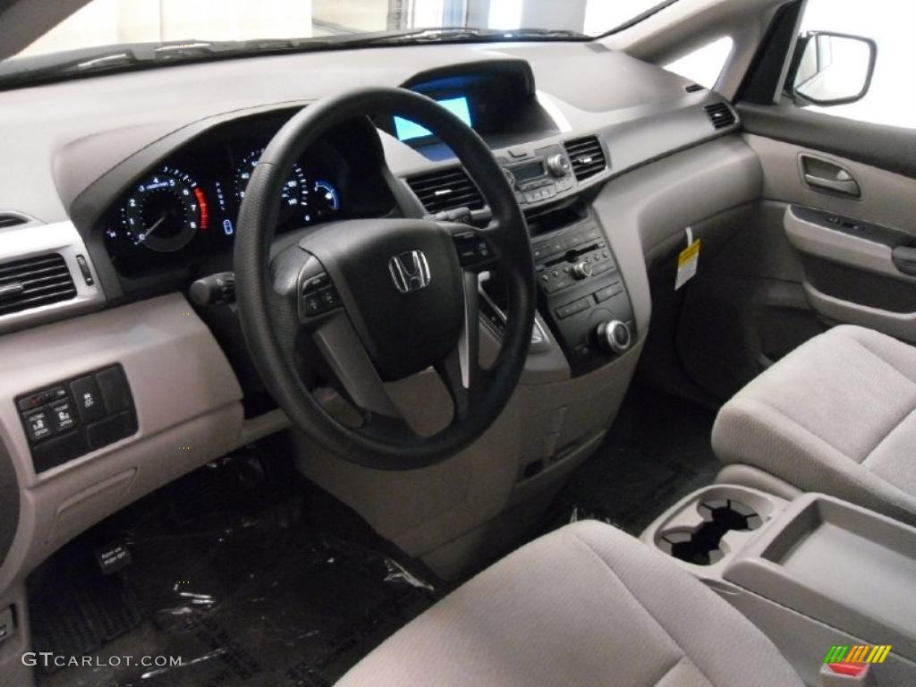 Gray Interior 2011 Honda Odyssey EX Photo #38711407