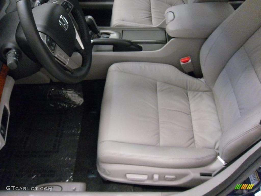 2011 Accord EX-L V6 Sedan - Royal Blue Pearl / Gray photo #9