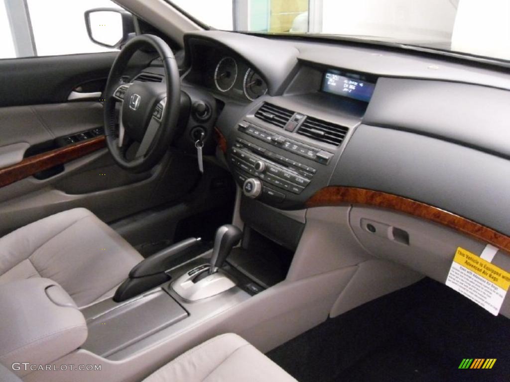 2011 Honda Accord EX-L V6 Sedan Gray Dashboard Photo #38712379
