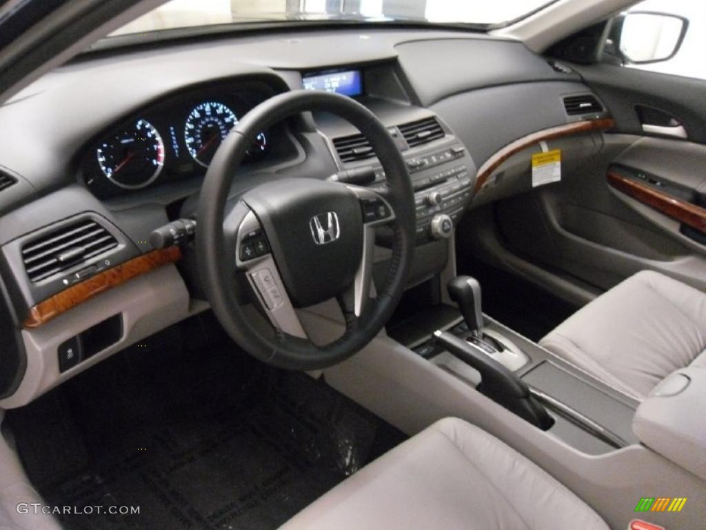 Gray Interior 2011 Honda Accord EX-L V6 Sedan Photo #38712471