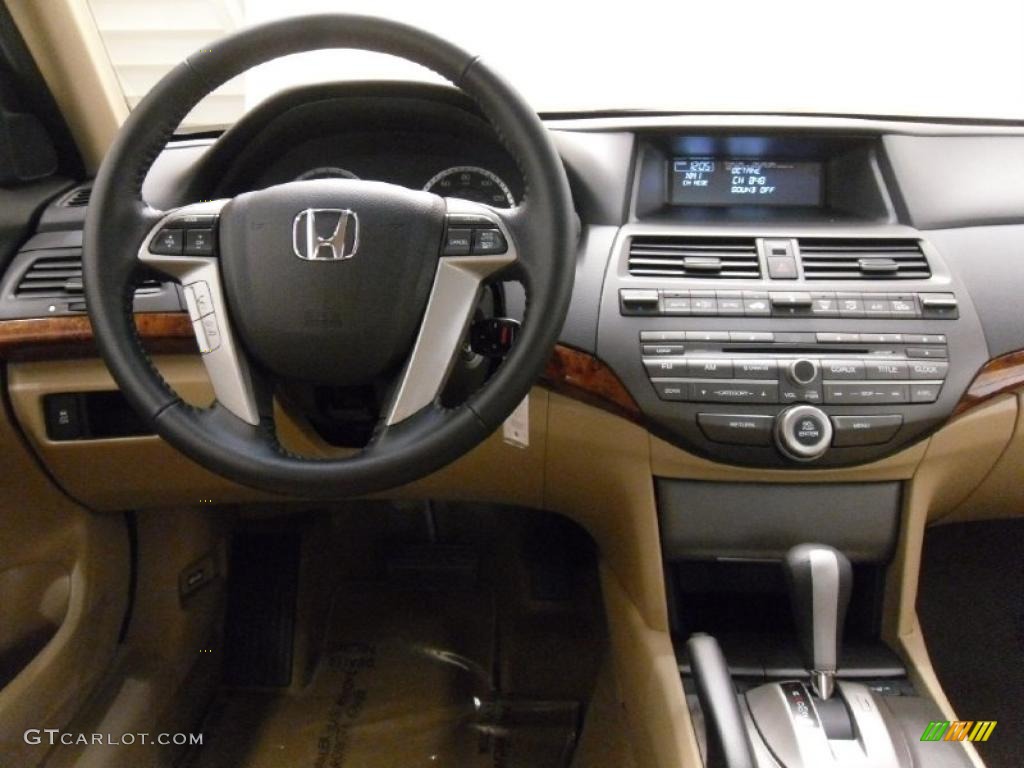 2011 Honda Accord EX-L Sedan Ivory Dashboard Photo #38712779