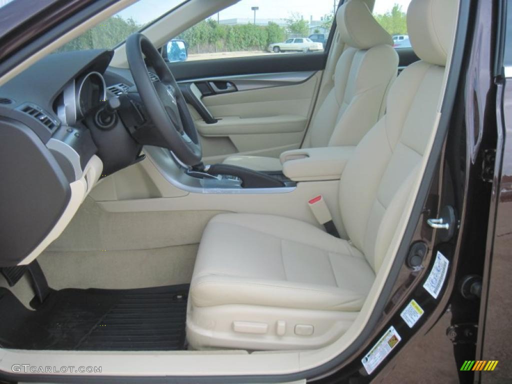 Parchment Beige Interior 2011 Acura TL 3.5 Technology Photo #38712919