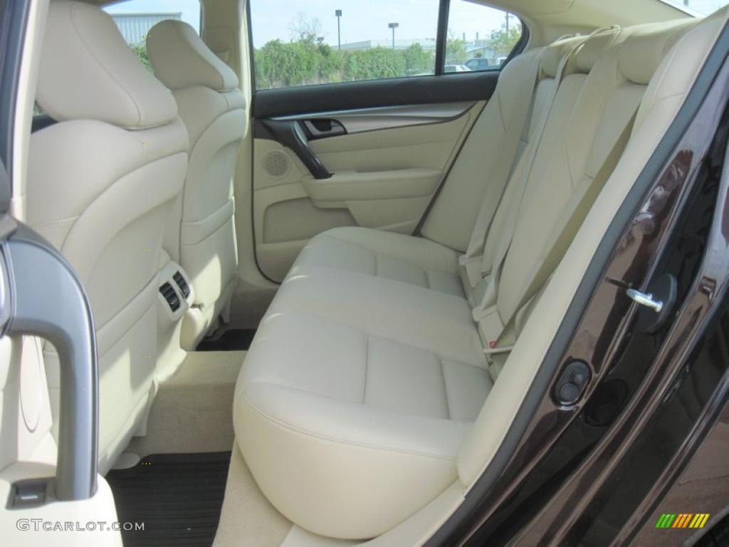 Parchment Beige Interior 2011 Acura TL 3.5 Technology Photo #38712939