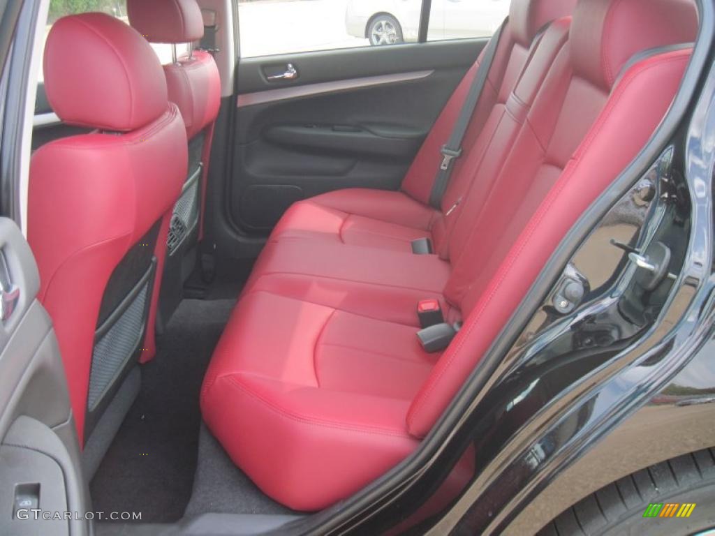 2011 Infiniti G 37 Limited Edition Sedan Interior Color Photos