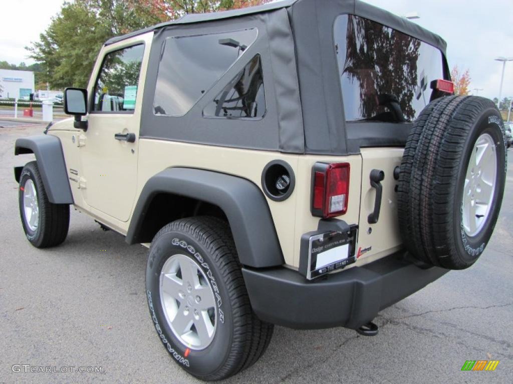 2011 Wrangler Sport S 4x4 - Sahara Tan / Black photo #2