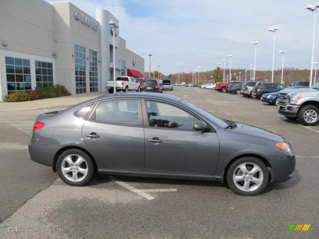 Carbon Gray 2007 Hyundai Elantra SE Sedan Exterior Photo #38714883