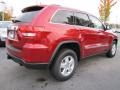2011 Inferno Red Crystal Pearl Jeep Grand Cherokee Laredo  photo #3