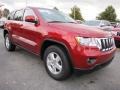 2011 Inferno Red Crystal Pearl Jeep Grand Cherokee Laredo  photo #4