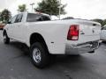 2011 Bright White Dodge Ram 3500 HD Big Horn Crew Cab 4x4 Dually  photo #2