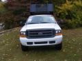 Oxford White - F250 Super Duty XL SuperCab 4x4 Chassis Photo No. 3
