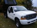 2001 Oxford White Ford F250 Super Duty XL SuperCab 4x4 Chassis  photo #4