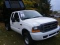 2001 Oxford White Ford F250 Super Duty XL SuperCab 4x4 Chassis  photo #5