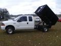 2001 Oxford White Ford F250 Super Duty XL SuperCab 4x4 Chassis  photo #19