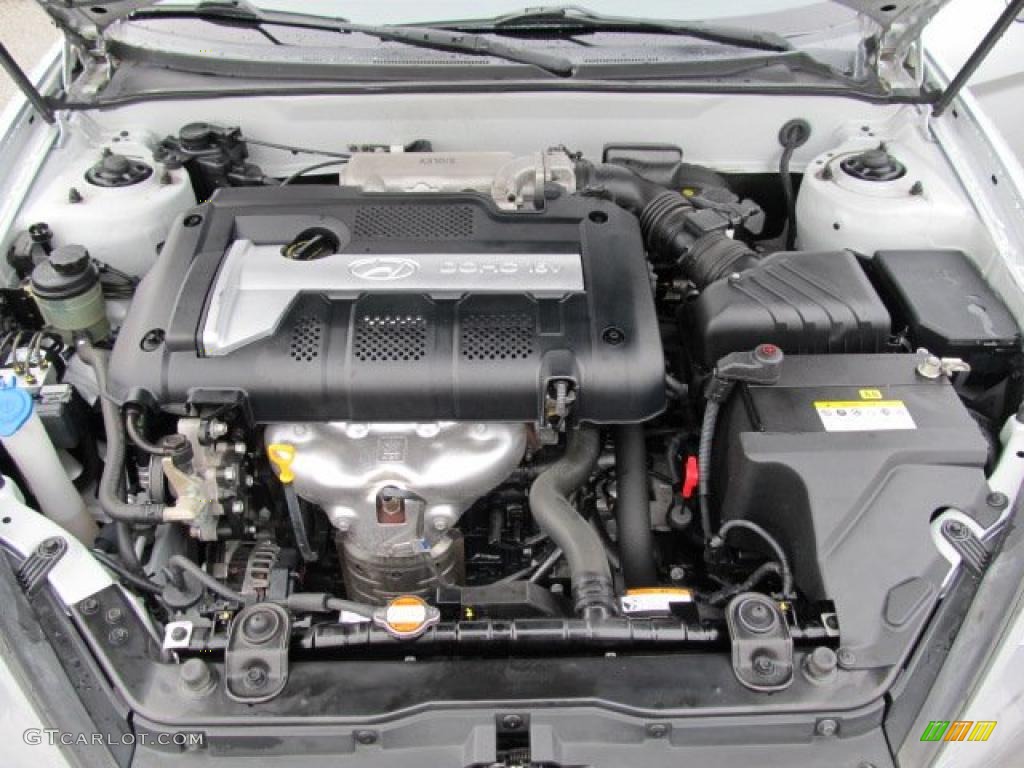 2007 Hyundai Tiburon GS 2.0 Liter DOHC 16V VVT 4 Cylinder Engine Photo #38716559
