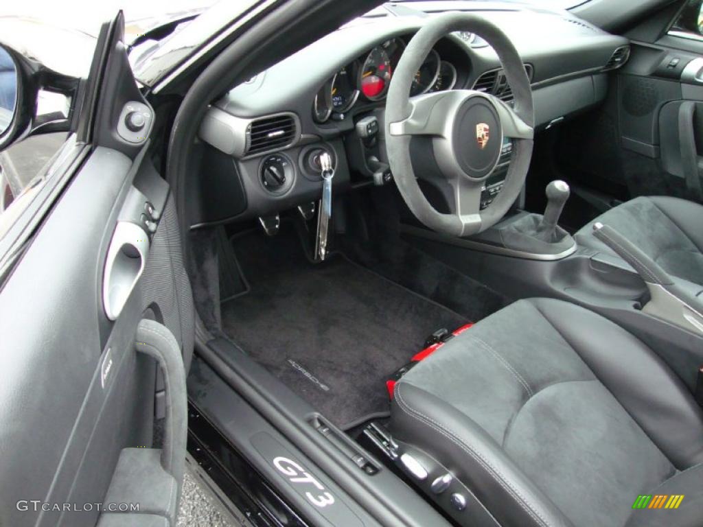 2010 911 GT3 - Black / Black w/Alcantara photo #12