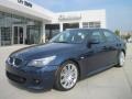 2008 Deep Sea Blue Metallic BMW 5 Series 550i Sedan  photo #1