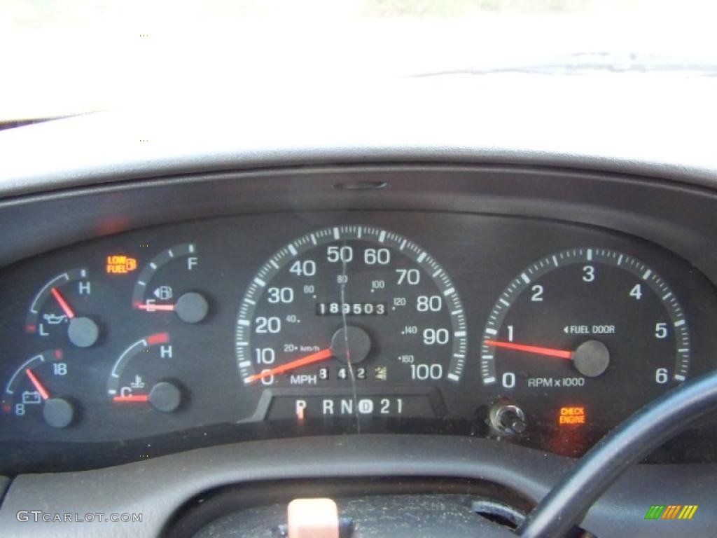 1998 Ford F150 XLT SuperCab Gauges Photo #38717199