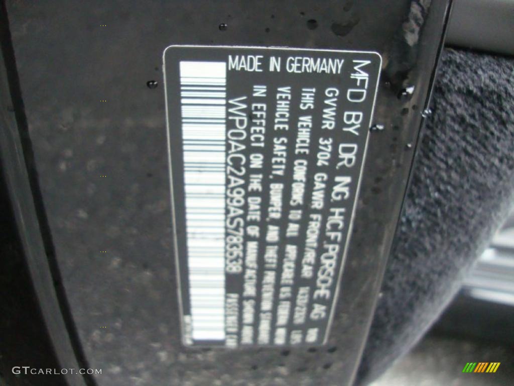 2010 911 GT3 - Black / Black w/Alcantara photo #41