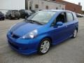 2008 Vivid Blue Pearl Honda Fit Sport  photo #2