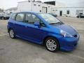 2008 Vivid Blue Pearl Honda Fit Sport  photo #6