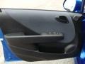 Black/Grey 2008 Honda Fit Sport Door Panel