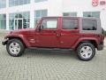 Red Rock Crystal Pearl - Wrangler Unlimited Sahara Photo No. 2