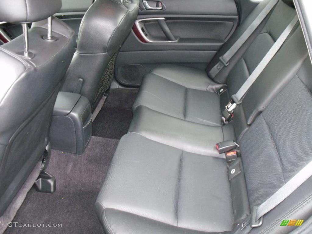 Off-Black Interior 2007 Subaru Legacy 2.5 GT Limited Sedan Photo #38719095
