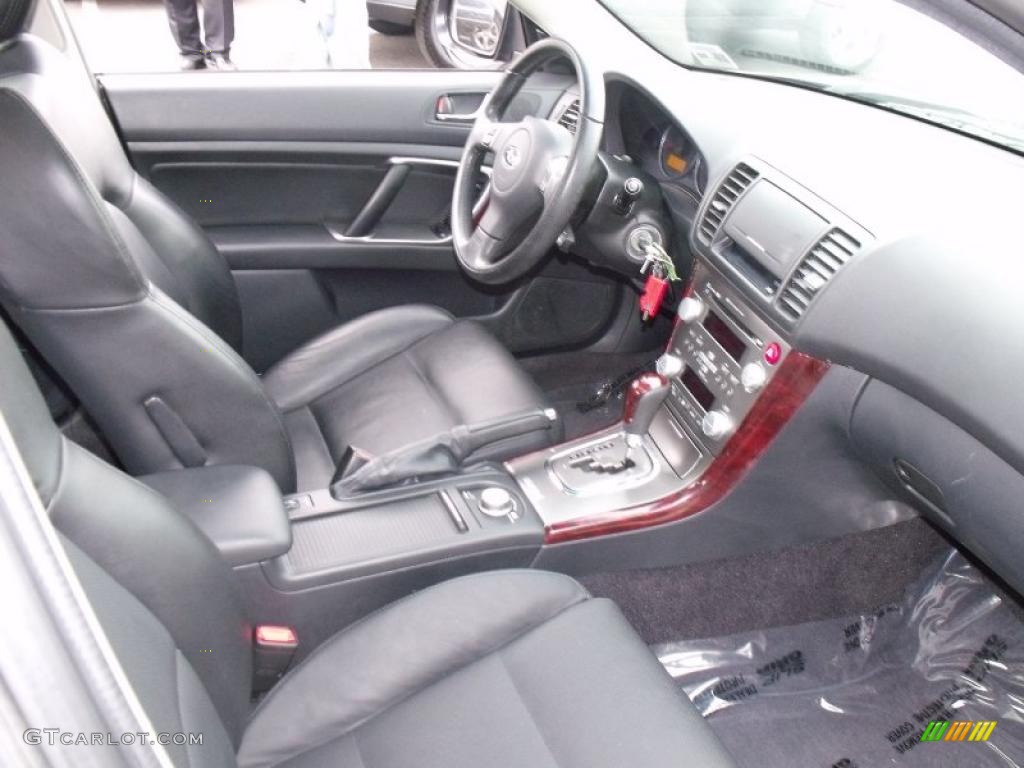 Off-Black Interior 2007 Subaru Legacy 2.5 GT Limited Sedan Photo #38719127