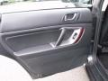 Off-Black 2007 Subaru Legacy 2.5 GT Limited Sedan Door Panel