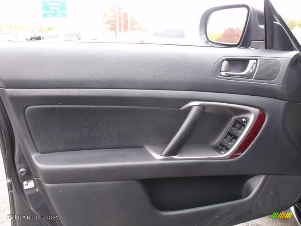 2007 Subaru Legacy 2.5 GT Limited Sedan Off-Black Door Panel Photo #38719264