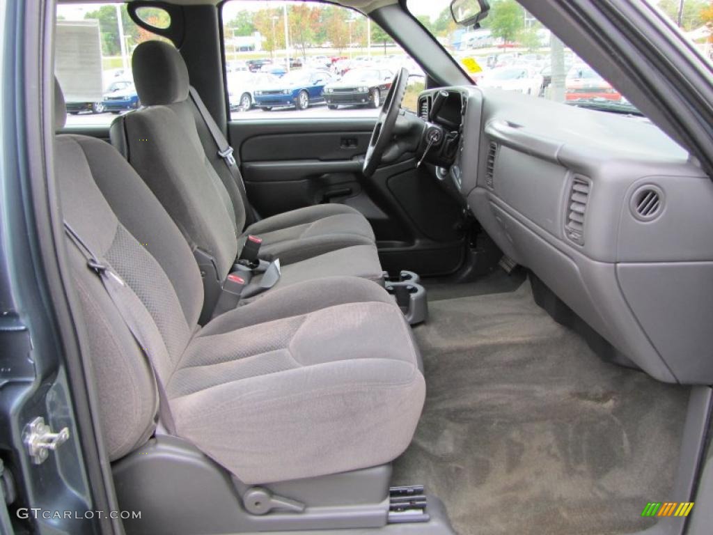 2006 Silverado 1500 LS Crew Cab - Blue Granite Metallic / Medium Gray photo #19