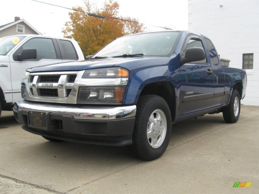 2006 i-Series Truck i-280 LS Extended Cab - Adriatic Blue Metallic / Medium Pewter photo #1