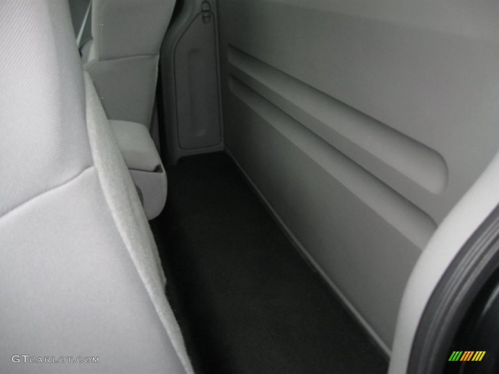 2004 F150 XL Regular Cab - Black / Dark Flint photo #8
