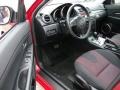 Black/Red Prime Interior Photo for 2004 Mazda MAZDA3 #38720091