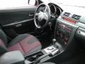 Black/Red Interior Photo for 2004 Mazda MAZDA3 #38720191