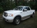 Oxford White 2008 Ford F150 King Ranch SuperCrew 4x4 Exterior